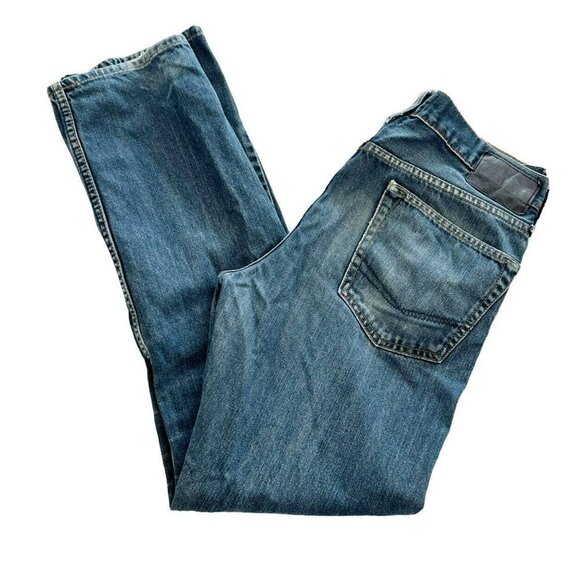 Bullhead Mens Sz 32 x 32 Actual Length 30” Slim Medium Wash Denim Jeans - Picture 1 of 10